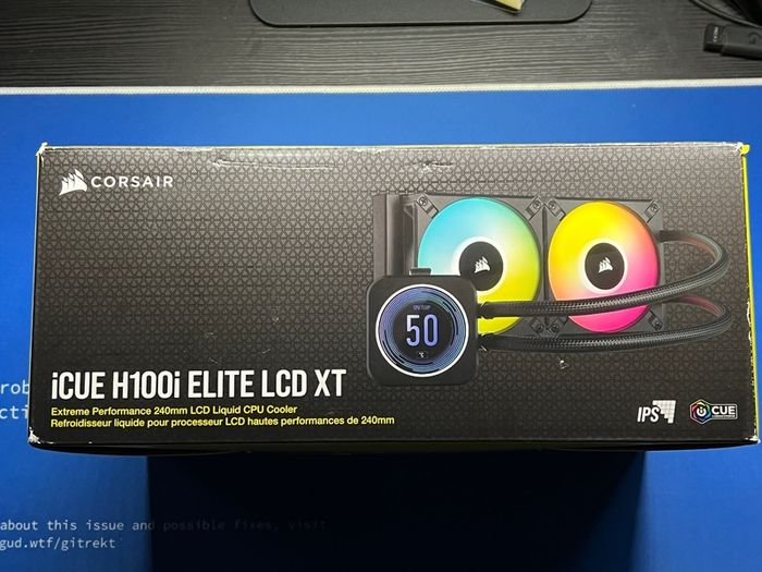 Corsair iCUE H100i Elite LCD XT (240mm)