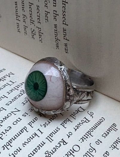 1 Custom Made I Only Have Eyes for You Handcrafted Eye Ring