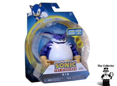 Sonic The Hedgehog Big the Cat Jakks Pacific  Action Figure Battle Figure Brand New Sealed