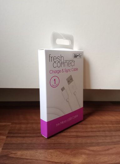 1 m Fresh Connect Micro USB Cable - New in box
