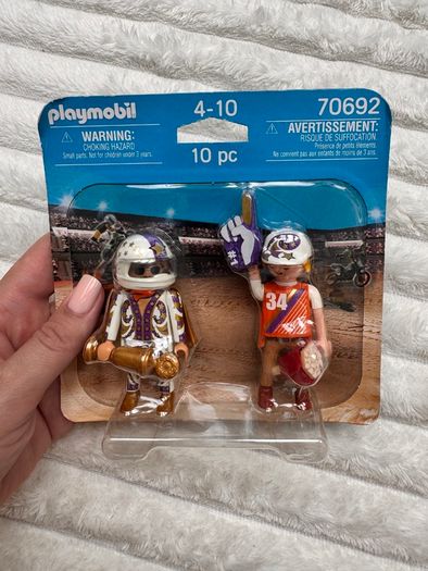 Playmobil Stuntshow Team Duo Pack Stuntmen Figures 70692 Please see photos