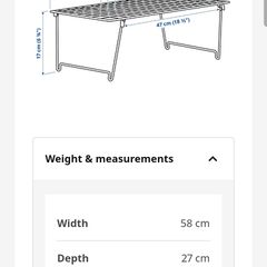 Ikea Shoe Rack Grejig pair