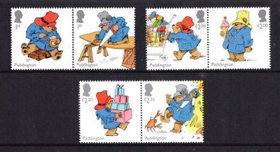 2023 Great Britain Paddington The Bear Commemorative Stamps Mint Never Hinged (MNH)