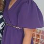Carraig Donn Purple Bubble dress Image 2