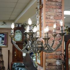 Art Deco Chandelier with Gothic / Medieval Influence