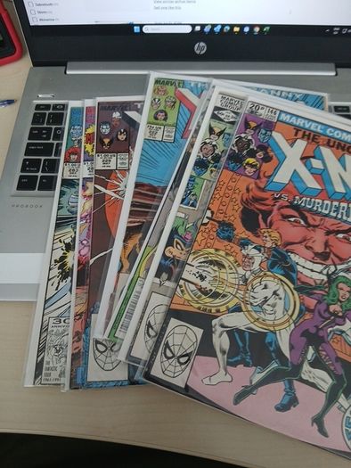7 x X-Men comics