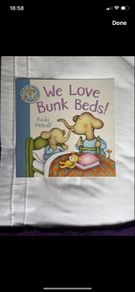 kids book - We live bunk beds