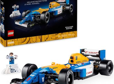 LEGO Icons Williams Racing FW14B with Nigel Manse