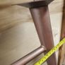 Metal Bed Headboard with Wrought Iron Details Image 4