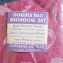 Double Bed Bedroom set With Curtains Image 2