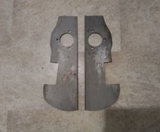 2.Ford Cortina Mk1 Strut Top Panels.