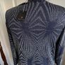 Dressy Top Navy/ Silver Brand New with label Image 4