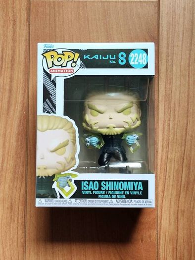 Funko Pop 2248 Kaiju No. 8 Isao Shinomiya Anime Manga Japan Figure