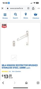 6 brand new window restrictors