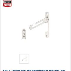 6 brand new window restrictors