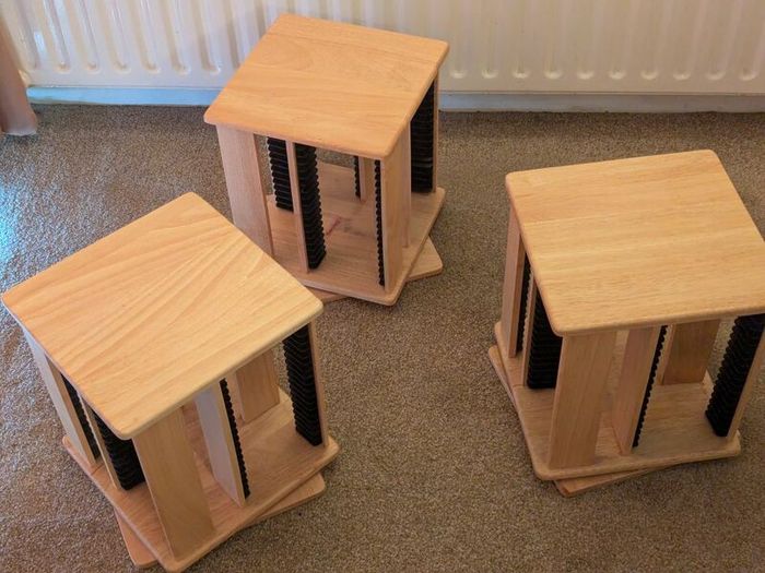 3 x Revolving CD Holders