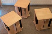 3 x Revolving CD Holders