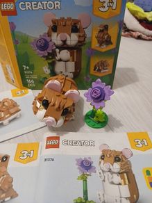 LEGO Creator 3-in-1 Cute Hamster with a Flower (31376)