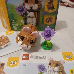 LEGO Creator 3-in-1 Cute Hamster with a Flower (31376)