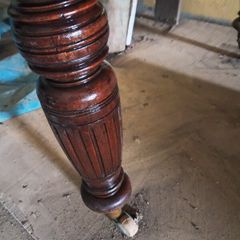 large antique mahogany table