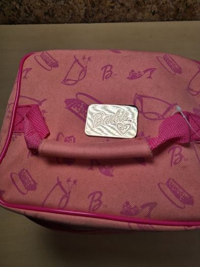 Vintage Barbie Overnight Vanity Case Mattel 2002 Collectible
