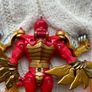 2005 Power Rangers Mystic Force Red Power Ranger To Fury Dragon Bandai a bit too loose No Dragon head Used Please look at the pictures Image 8