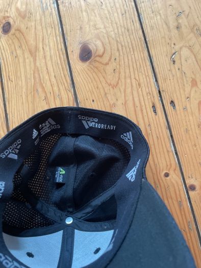 Fully black Adidas hat
