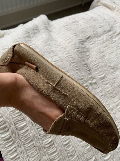 Boys suede loafers Zara size 34 UK2