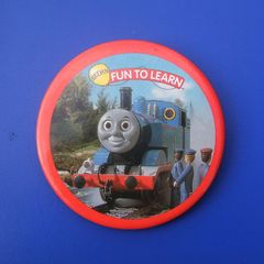 THOMAS THE TANK ENGINE (Redan Publishing Ltd.) - a very large promotional button badge (3" diameter) 1999/2000