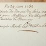 1752 Notarial Agreement: Tithe Lease of Clamecy Bail d'Accense.Signed Antique Document Image 7