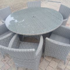 Rattan Table and chairs