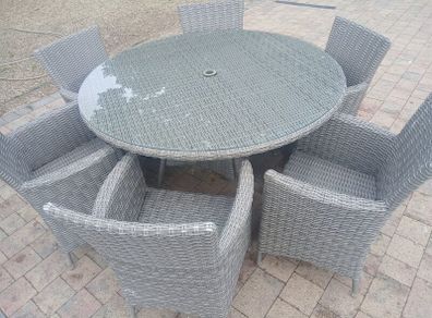Rattan Table and chairs