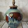 Table Lamp Irish Pottery Image 3