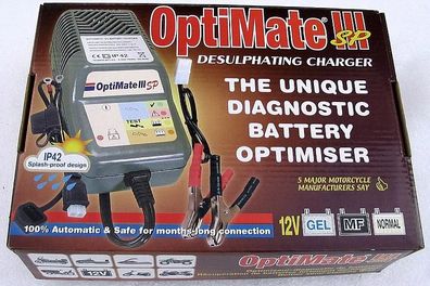 Optimate III SP desulphating charger