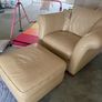 leather one seater Image 2