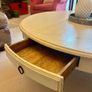 Asian antique white large coffee table Image 3