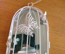 Lovely hanging tea light holder