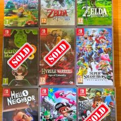 Nintendo Switch 1 games (prices in description)