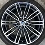 Genuine BMW Style 664M 19" Alloy Wheels - Like New, Pirelli Image 7