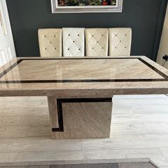 Marble dining table