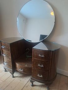 art deco bedroom set 1940s