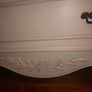 Solid wood  5 drawer chest , with mirror Image 3