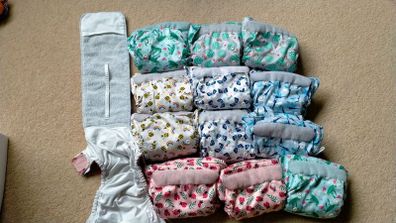 Cloth nappies bundle