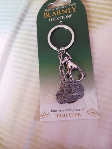 Blarney stone Irish  Lucky key chain