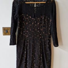 Black/Nude Guess dress (Size L)