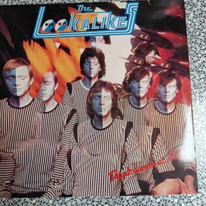 The Lookalikes, Daydreaming at night  LP with inner, Portugal press,   Irish New Wave
