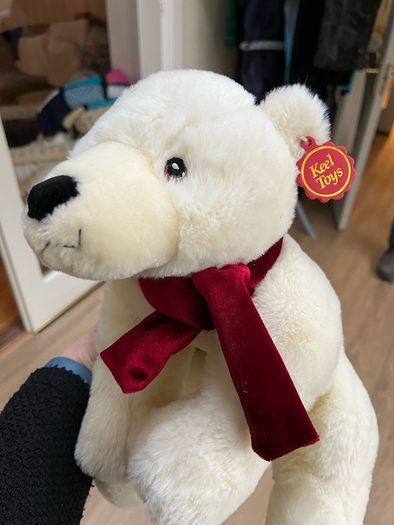 Cuddly White Bear