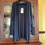 Samoon. Further Reduced New Navy Cardigan . Length Is 33 Inches Image 7