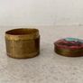 Vintage 1960 Brass Pill Box Snuff Box Image 5
