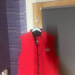 Canada Goose Red Garson Vest. Very good condition.